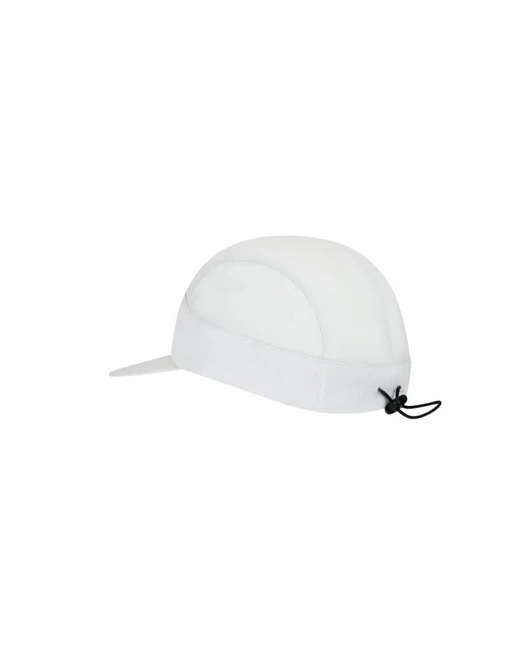 Lekka czapka sportowa z daszkiem regulowana one size CEP unisex biała
