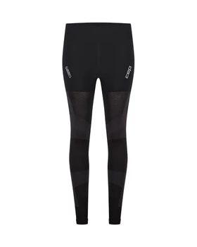 Damskie getry sportowe kompresyjne do biegania 3D PRO Run CEP czarne
