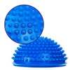DrFit Masażer rehabilitacyjny półkula z wypustkami sensorycznymi (pół piłki) ø16x7 cm niebieski