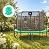 Trampolina ogrodowa dla dzieci 12 FT / 366 cm Tiger PRO DrFit z siatką i drabinką