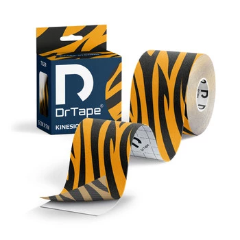 DrTape mocna wodoodporna taśma do tejpingu 5cm x 5m Tiger